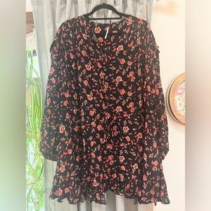 FREE PEOPLE cinch-waist tunic or mini dress